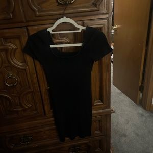 Black Wild Fable scoop neck dress